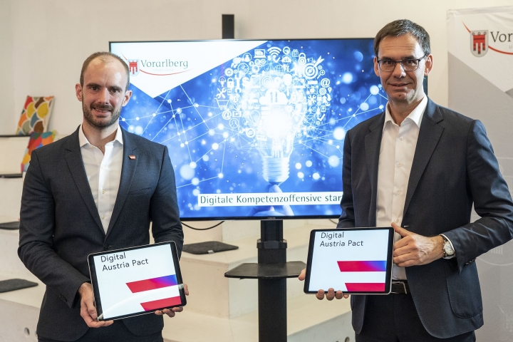 Digitale Kompetenzoffensive startet in Vorarlberg